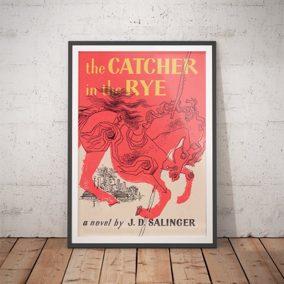 The Catcher in the Rye Book Cover Poster Print