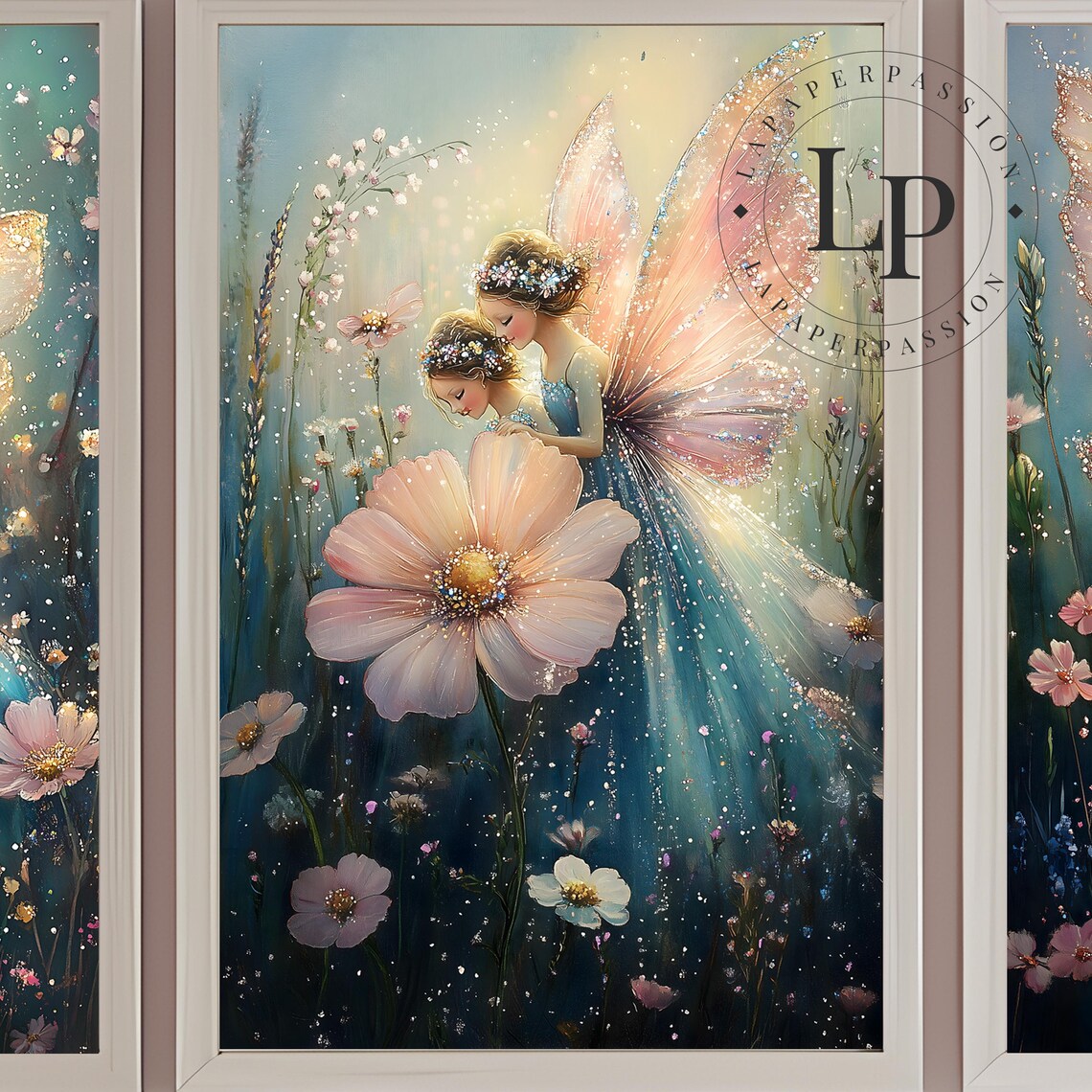 Fairy Art, Nursery Decor, Whimsical Fairy Theme - Image 3