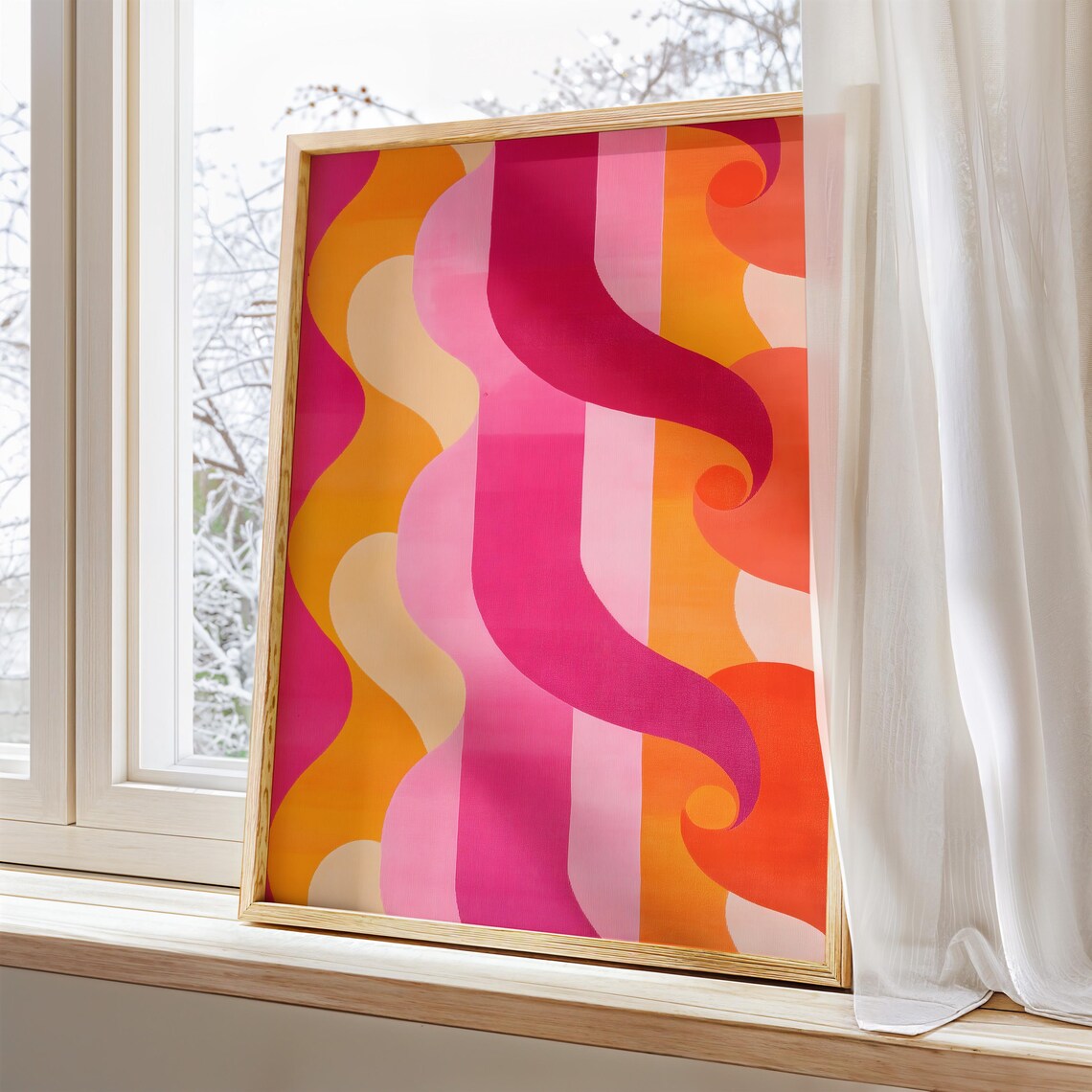 Minimalist Contemporary Abstract Art Print