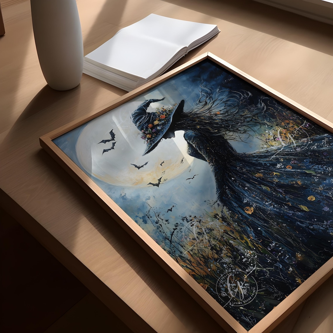 Halloween Witch, Dark Academia Wall Decor - Image 3