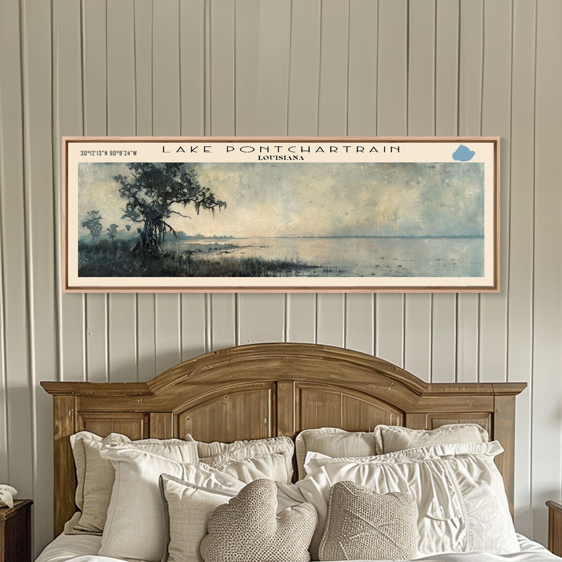 Lake Pontchartrain Louisiana Travel Poster, Landscape - Image 5