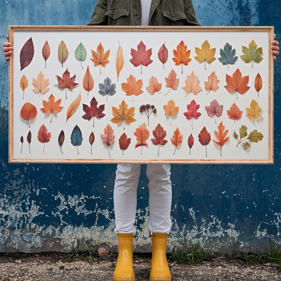 Fall Leaves Study, Autumn Seasonal Decor - Image 6