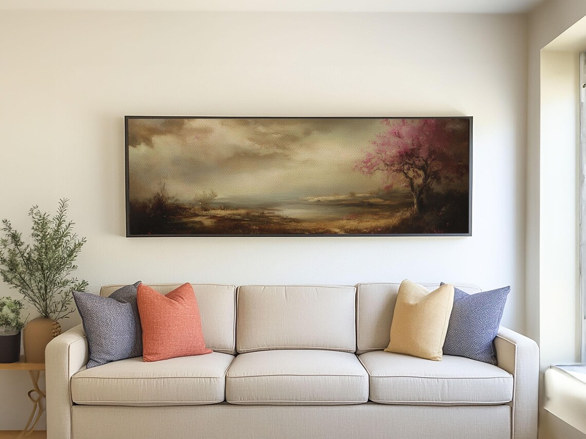 Moody Landscape Art Print, Muted Modern Decor - Image 6