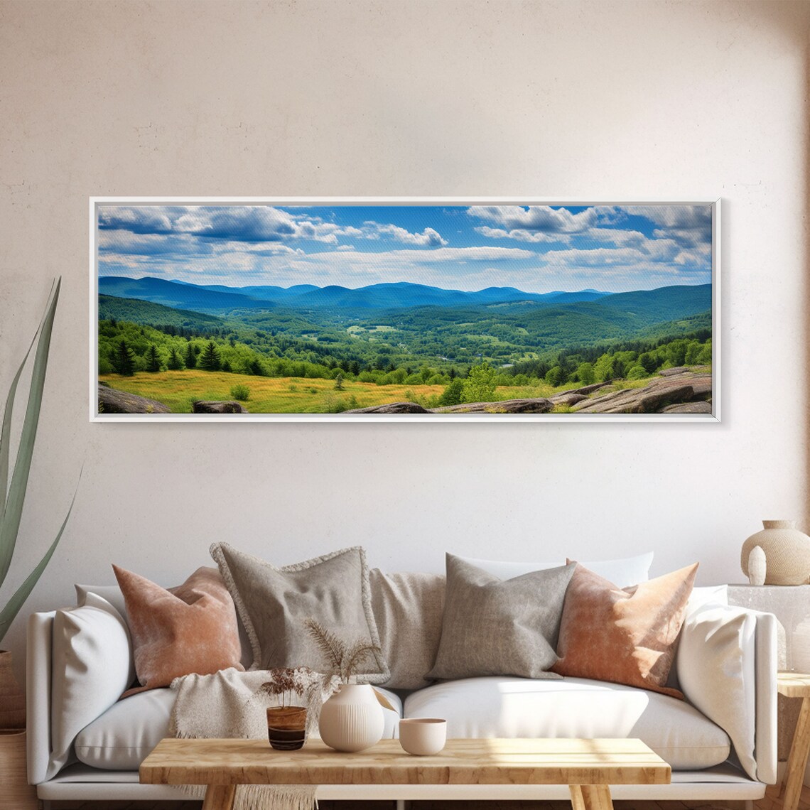 Berkshires Massachusetts Panoramic Landscape Print - Image 4