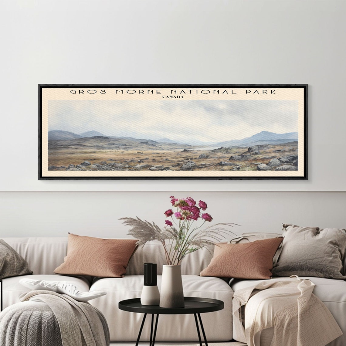 Gros Morne National Park Canada Rugged Tundra Mountain Travel Poster - Image 3