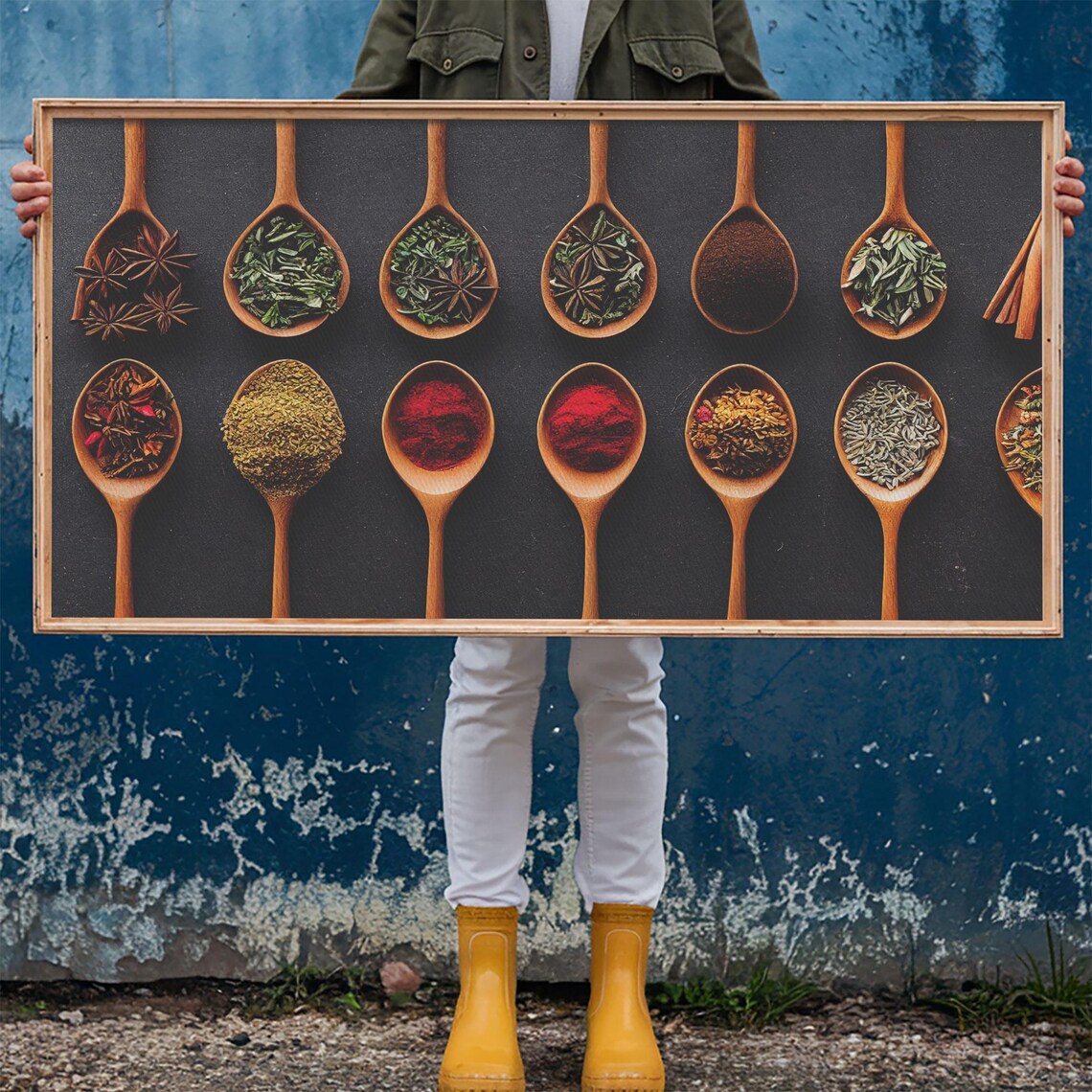 Herbs And Spices Kitchen Decor, Modern Art Print - Image 6