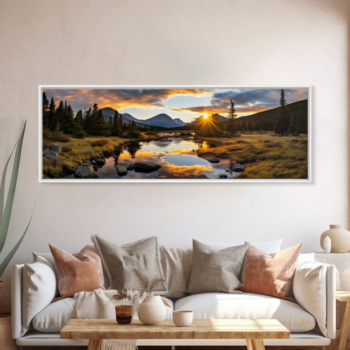 Rocky Mountain National Park Panoramic Art Print - Image 4
