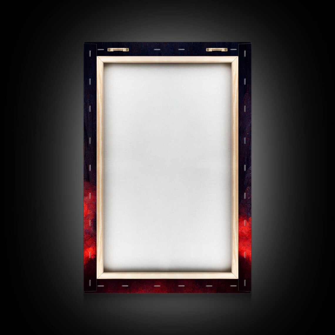 Blood Moon Halloween Cosmic Horror Poster Print - Image 2