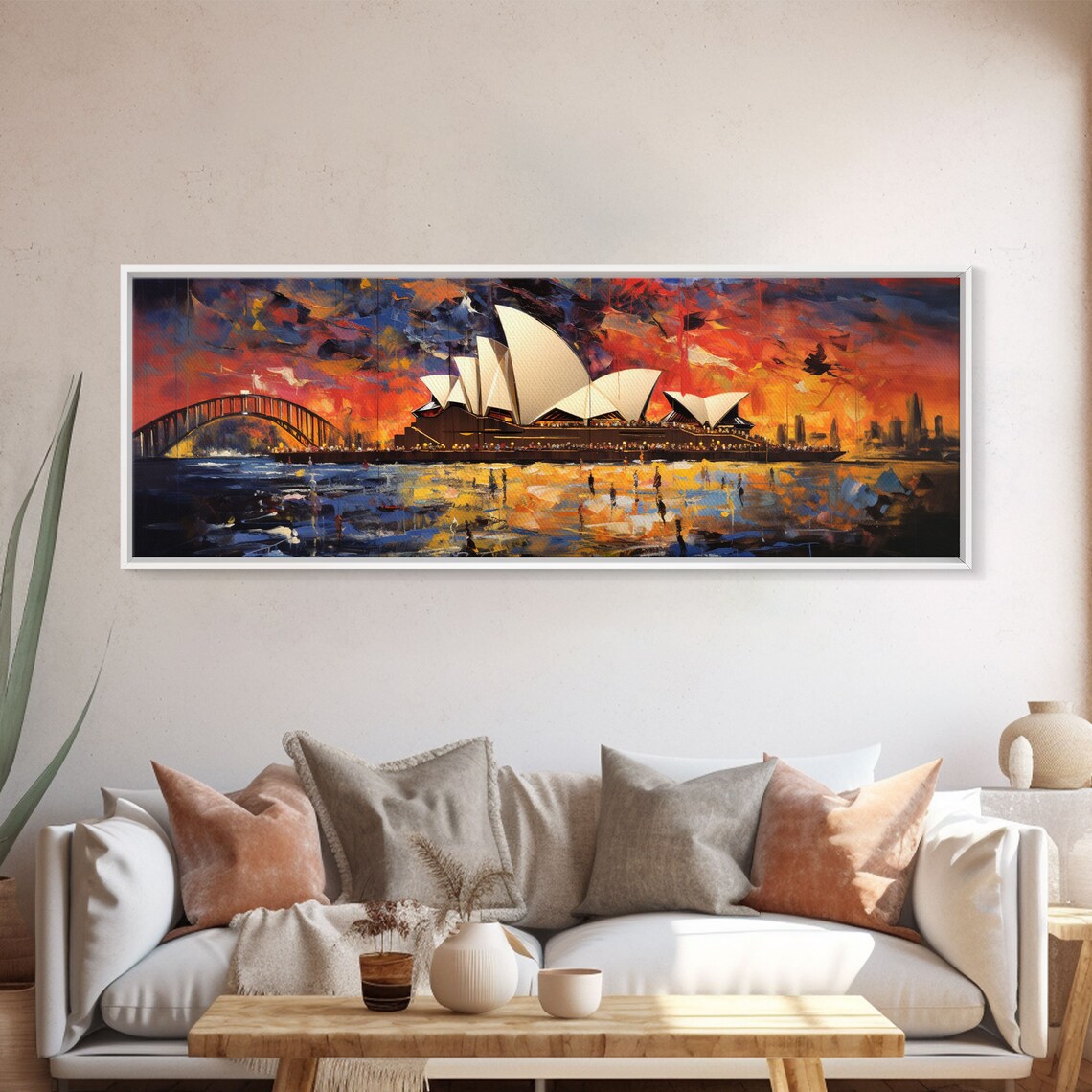 Sydney Opera House, Van Gogh-Inspired Australia Art Print - Image 5