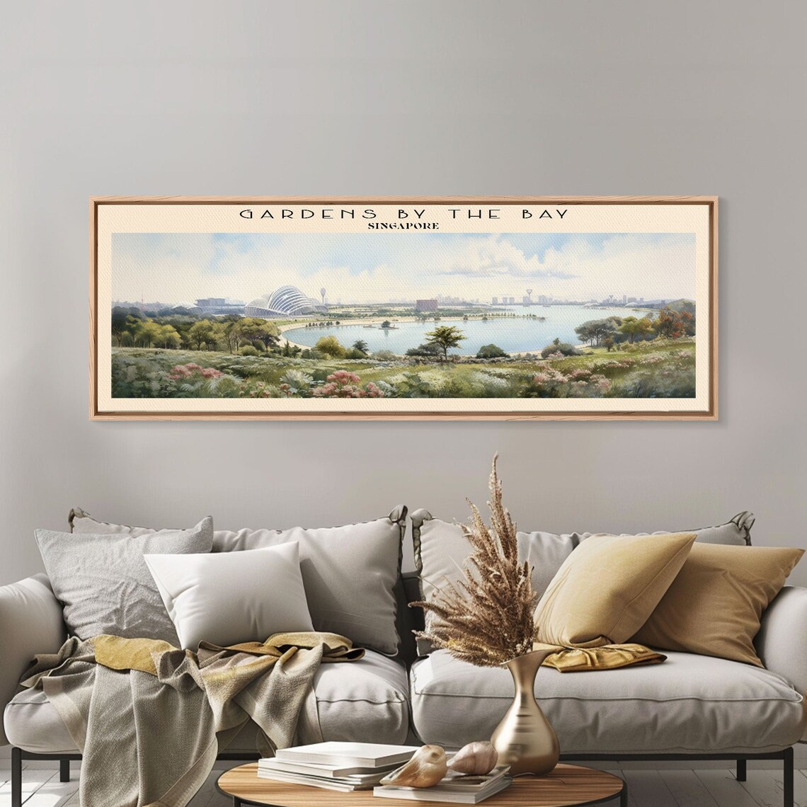 Gardens By The Bay Singapore, Panoramic Travel Poster - Image 6
