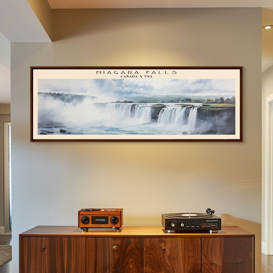 Niagara Falls Retro Travel Poster, Vintage Decor - Image 5