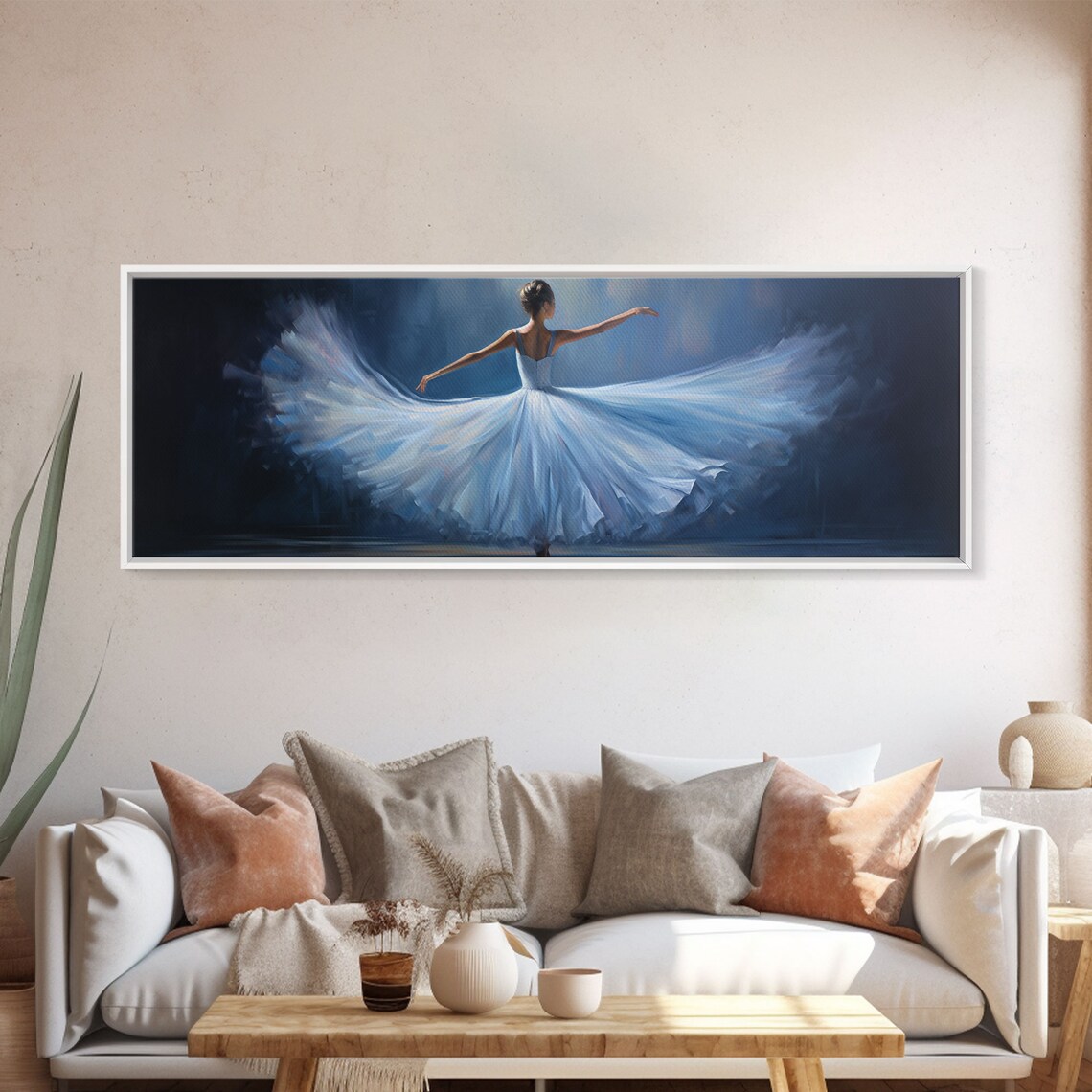 Ballerina Watercolor Art Print, Girl Room Decor - Image 5