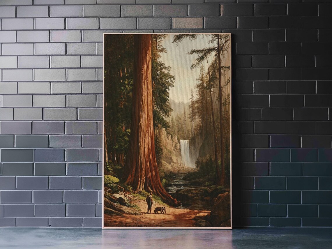 California Redwood Trees Fantasy Decor - Image 2