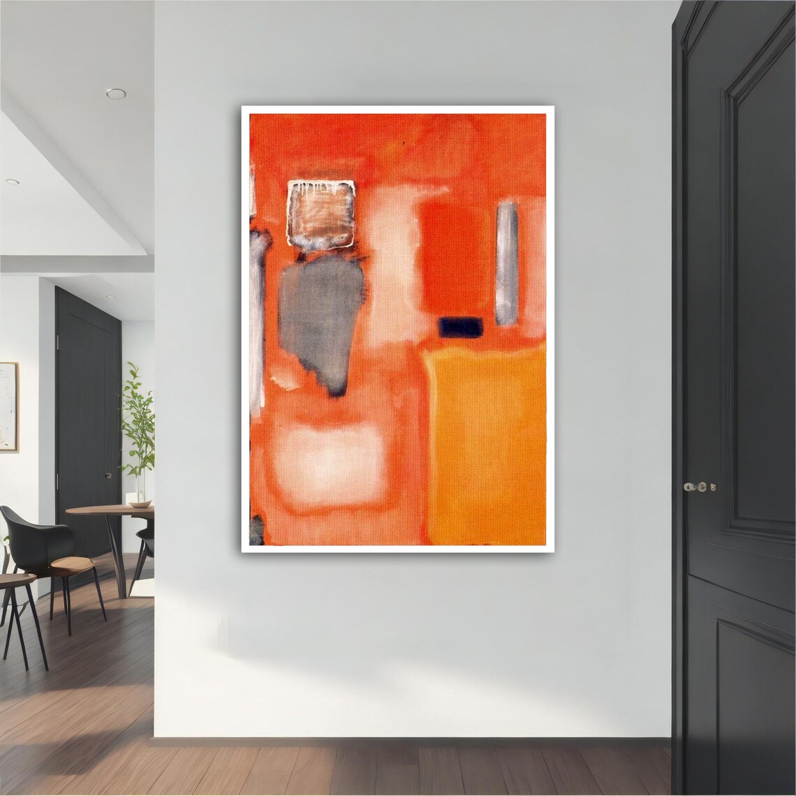 Mark Rothko Modern Art Orange Mark Rothko Art Mark Rothko Colored Wall Art Ready To Hang Print Mark Rothko Paint - Image 5