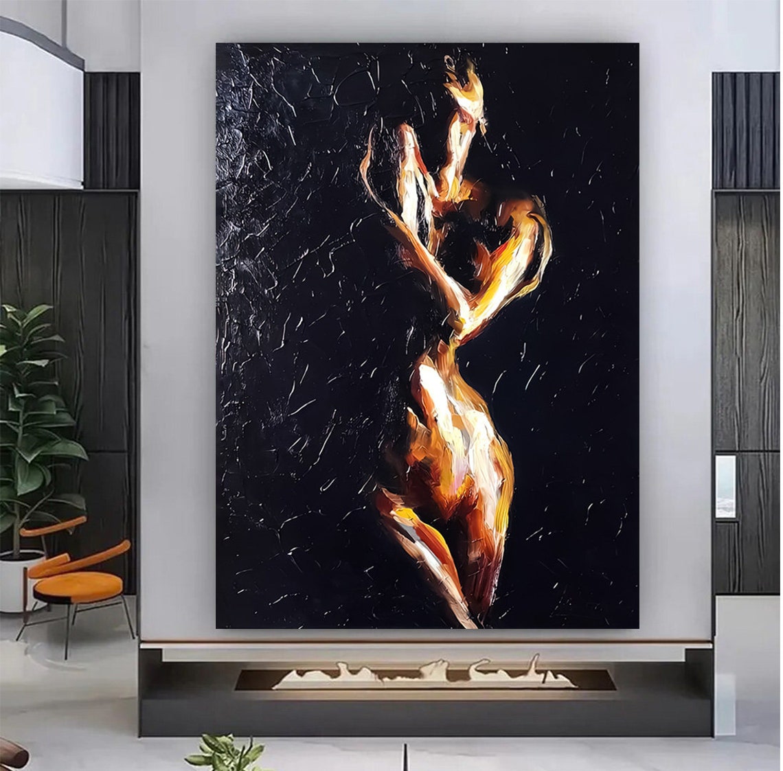 Erotic Female Art Erotic Nudity Wall Art Sexy Girl Wall Decor Sensual Woman Nude Girl Body Art Sexy Wall Print - Image 5