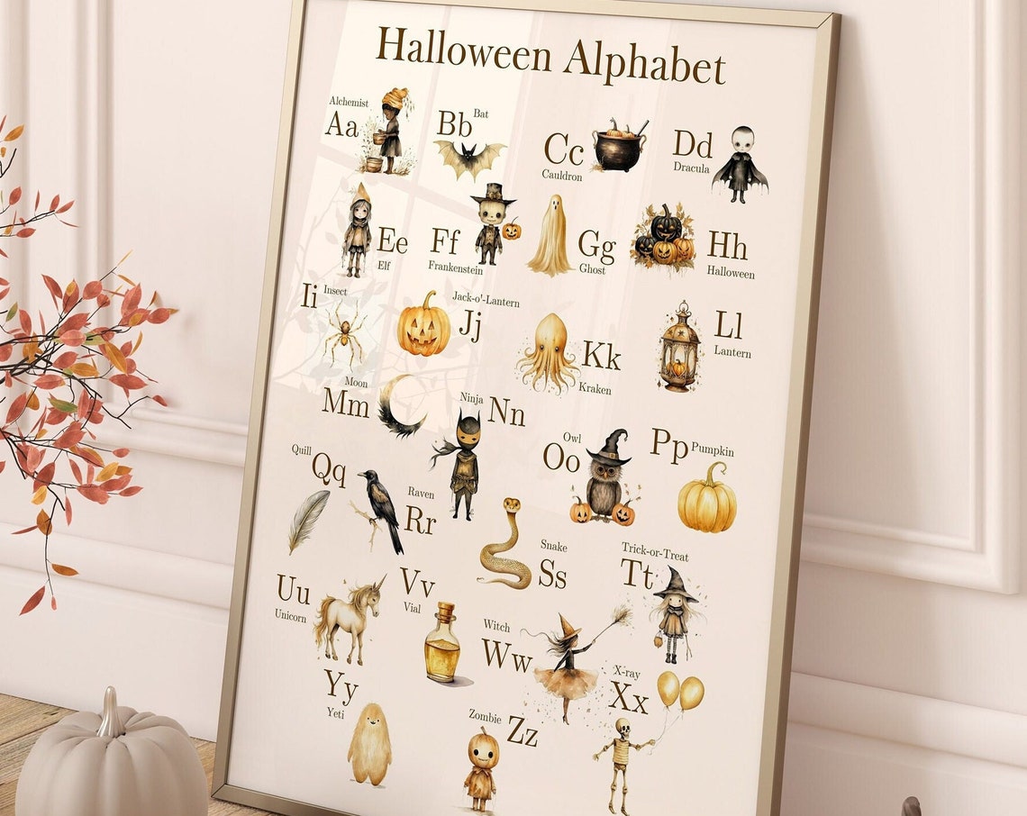 Halloween Homeschool 3rd Grade Gift Basket Activity Kits For Kids Neutral Classroom Alphabet