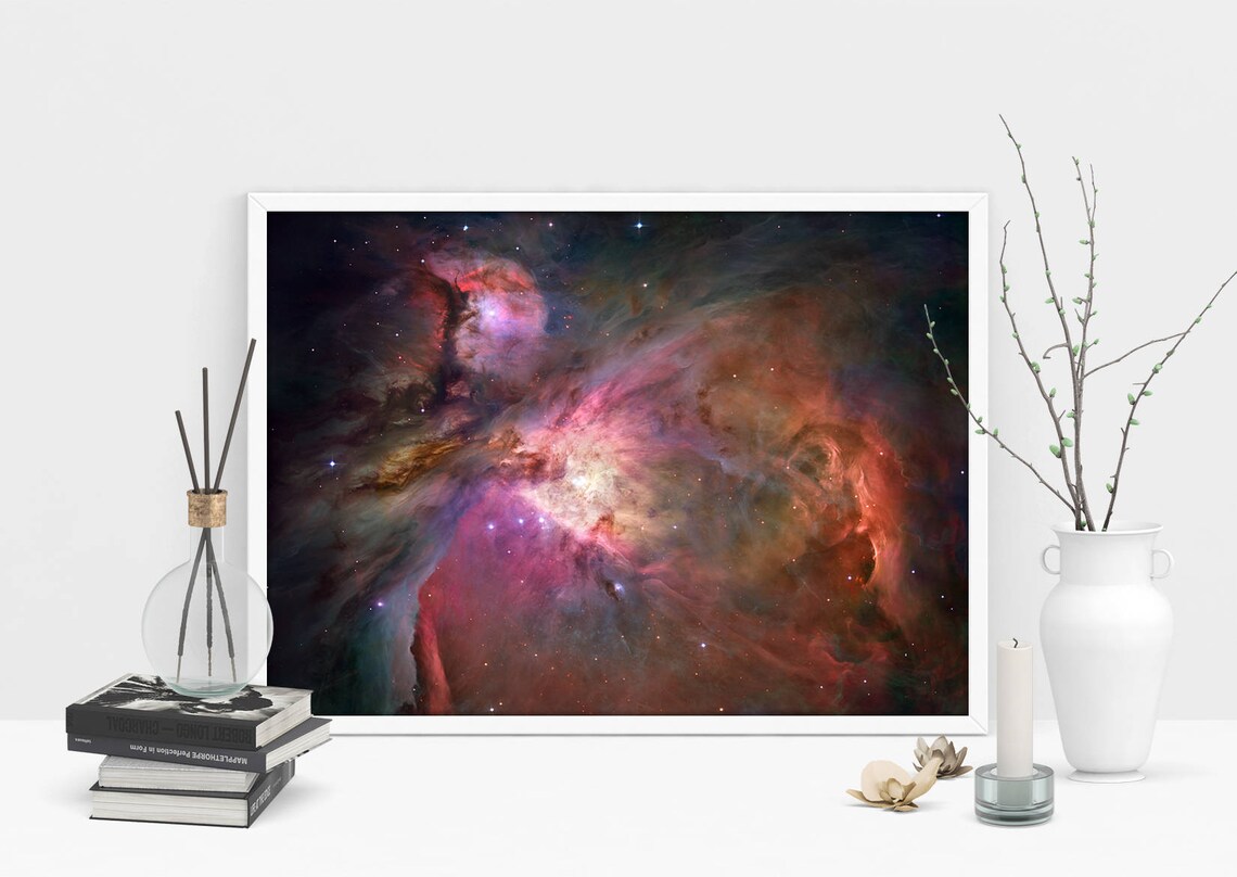 Hubble Telescope Nebula Explosion Space Art Print - Image 2