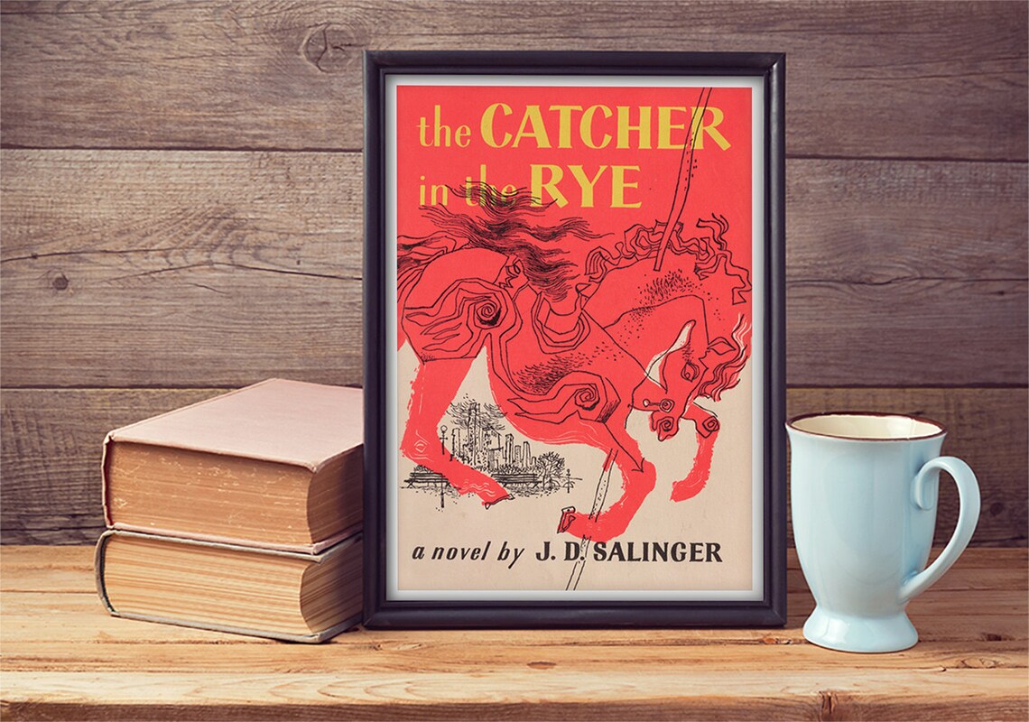 The Catcher in the Rye Book Cover Poster Print - Image 3