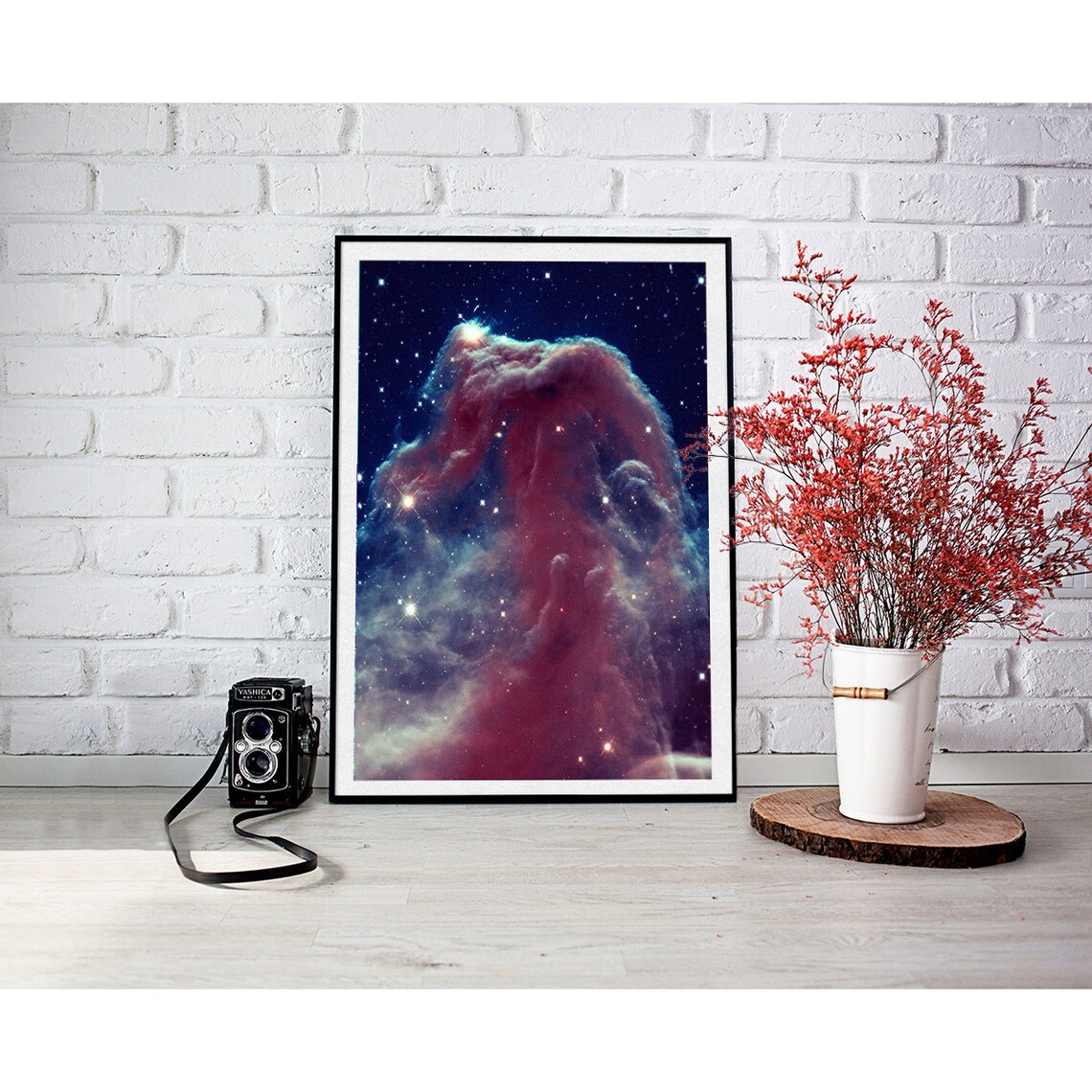 Hubble Horsehead Nebula Art Print, Space Poster - Image 2