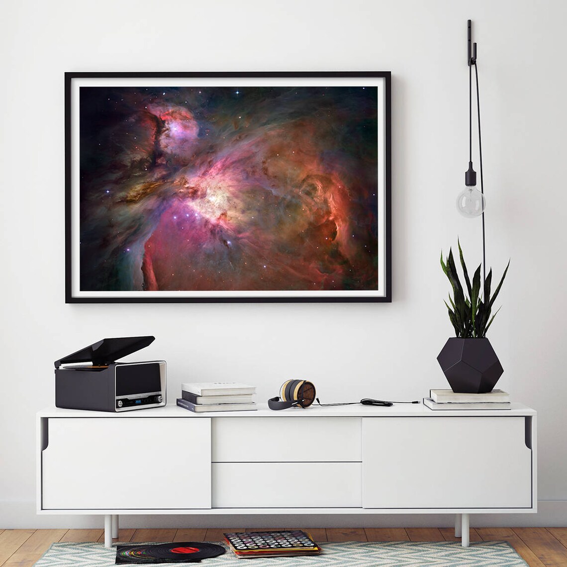 Hubble Telescope Nebula Explosion Space Art Print - Image 3