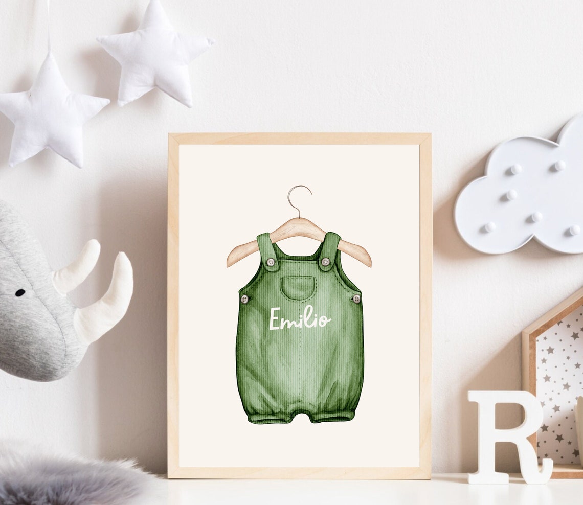 Custom Name Poster, Boys Room Nursery Decor - Image 3