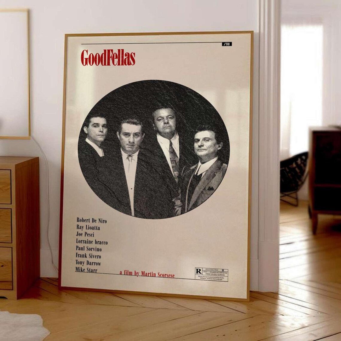 GoodFellas Minimalist Movie Poster Scorsese Gangster Film Art - Image 4