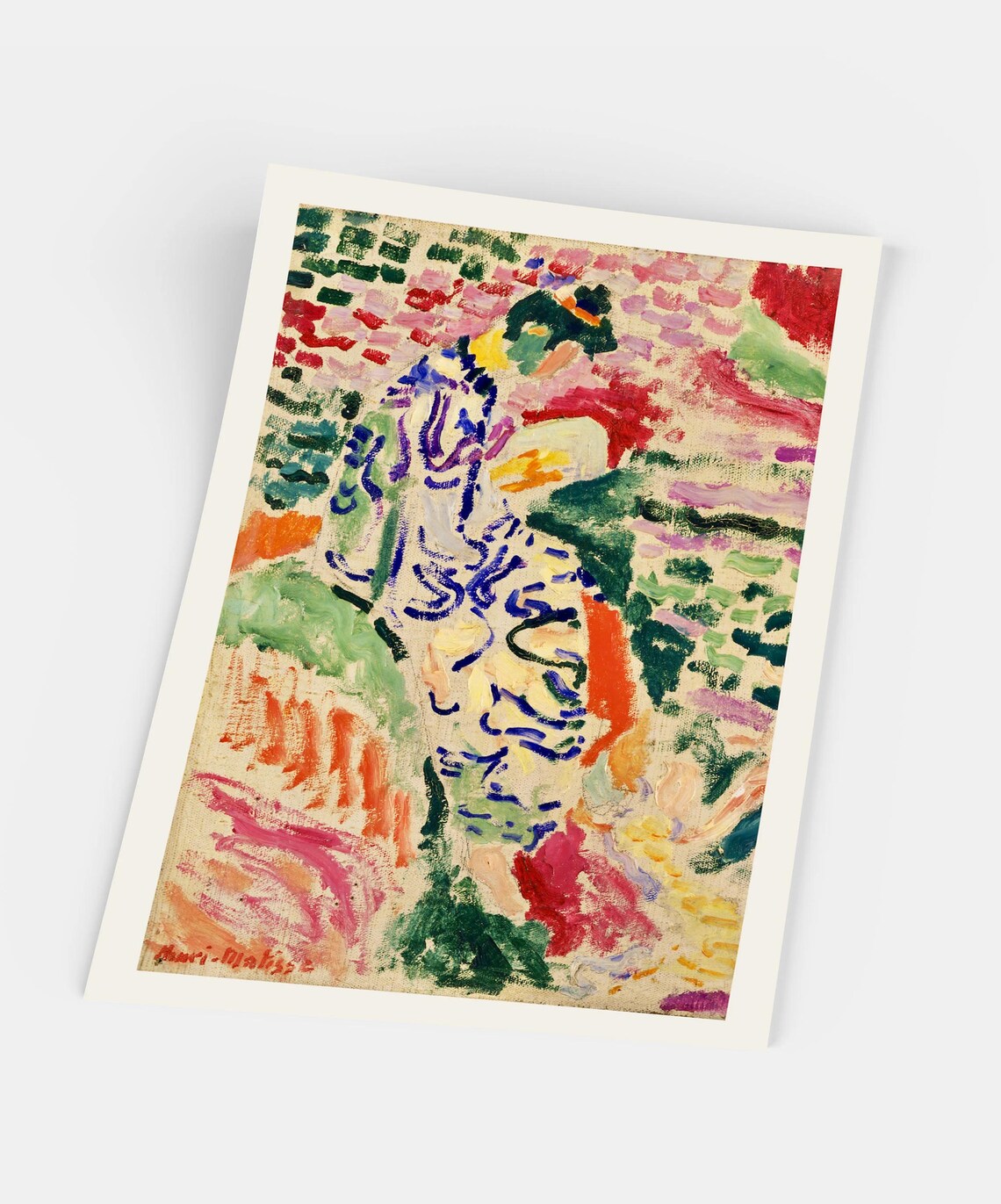 Henri Matisse Japanese Woman by the Water Fauvist Figure Poster - Image 5