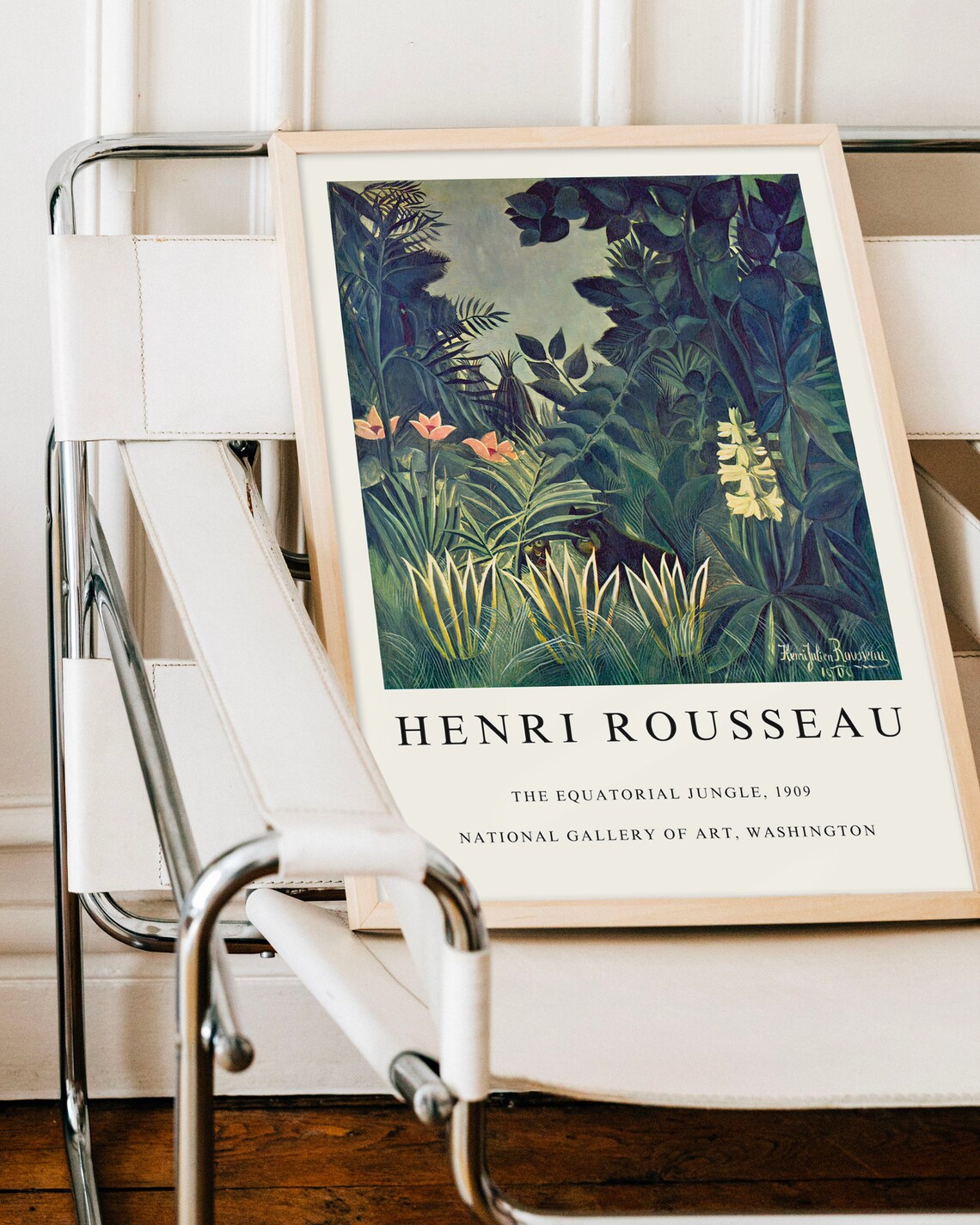 Douanier Rousseau Equatorial Jungle Art Print - Image 2
