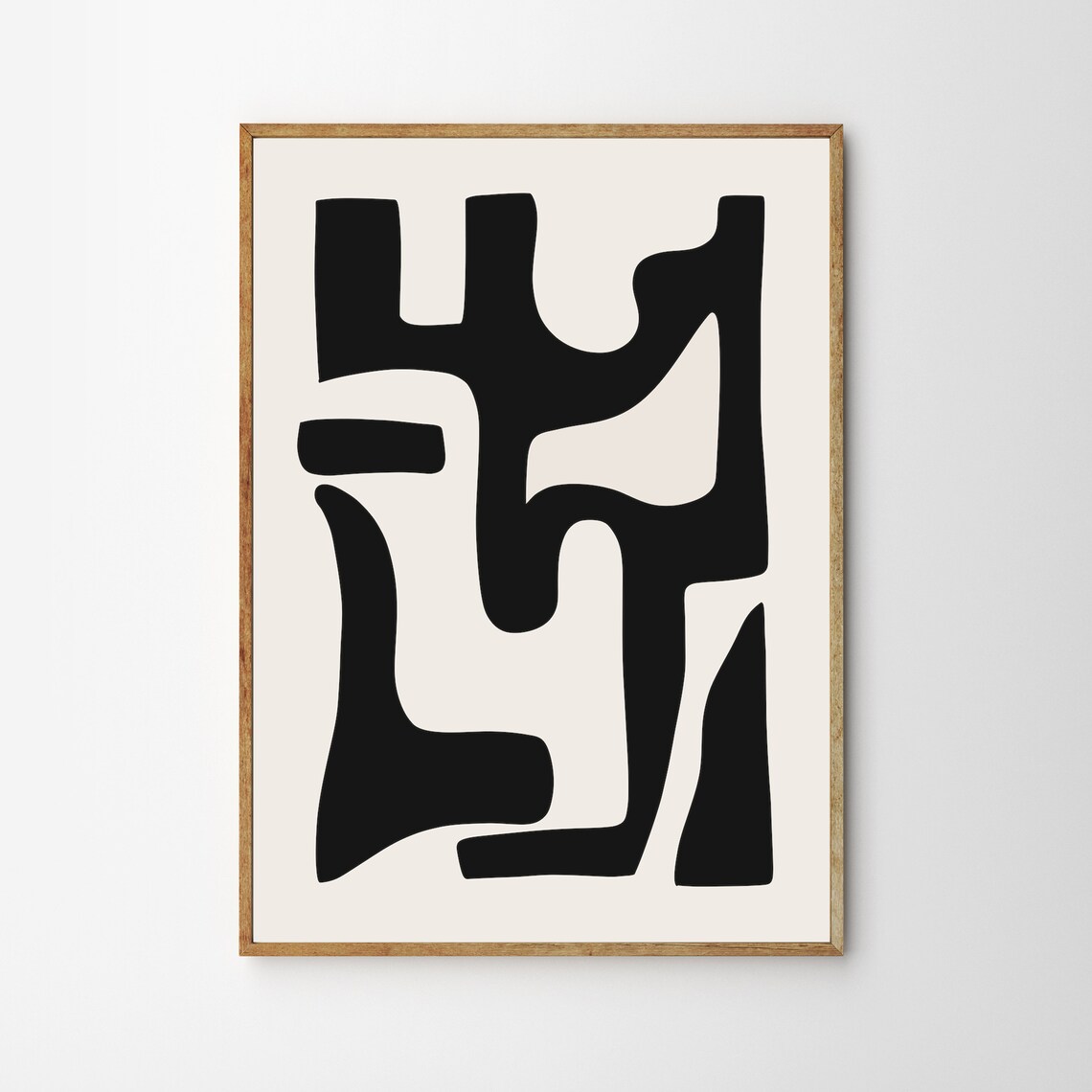 Minimalist Abstract Art Print, Modern Wall Decor - Image 4