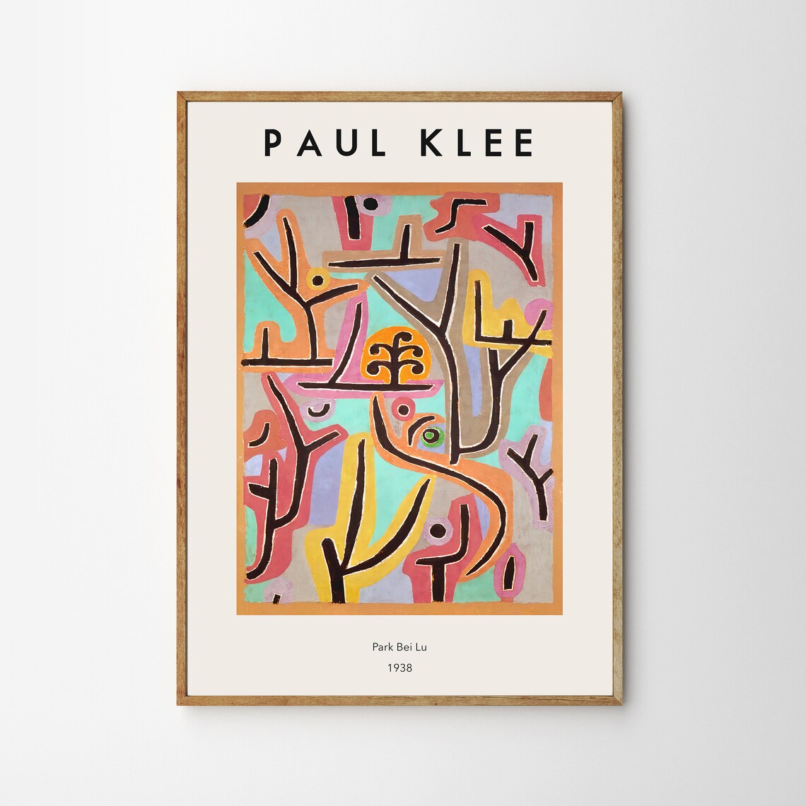 Paul Klee Abstract Exhibition Poster, Museum Art Print - Image 4
