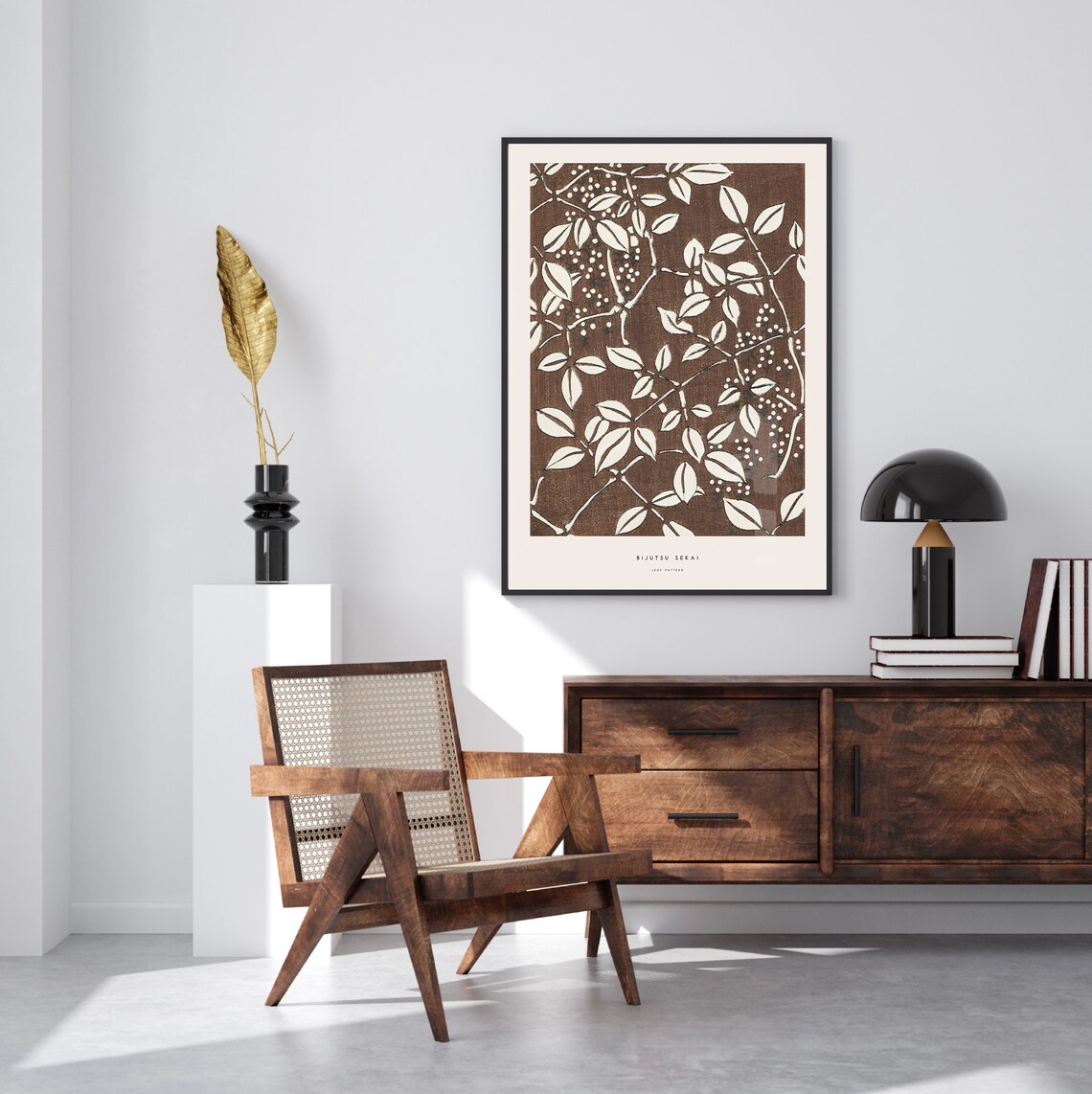 Bijutsu Sekai Japanese Flower Patterns Art Print - Image 2