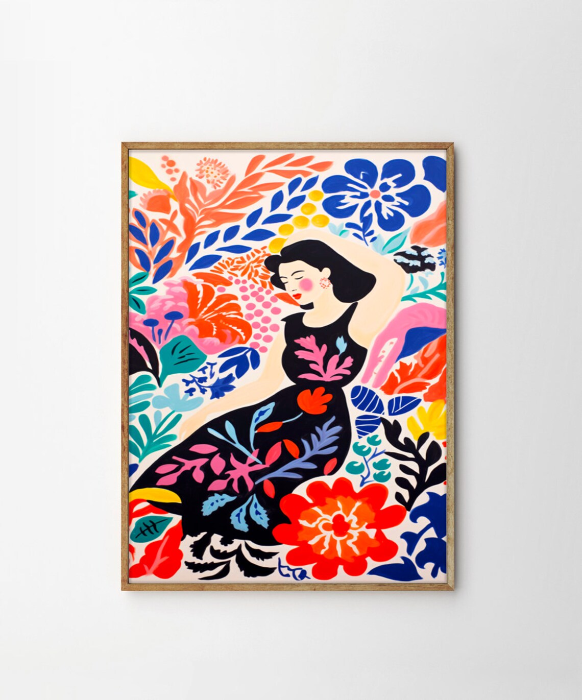 Matisse Sleeping Woman Art Print, Matisse-Inspired - Image 4