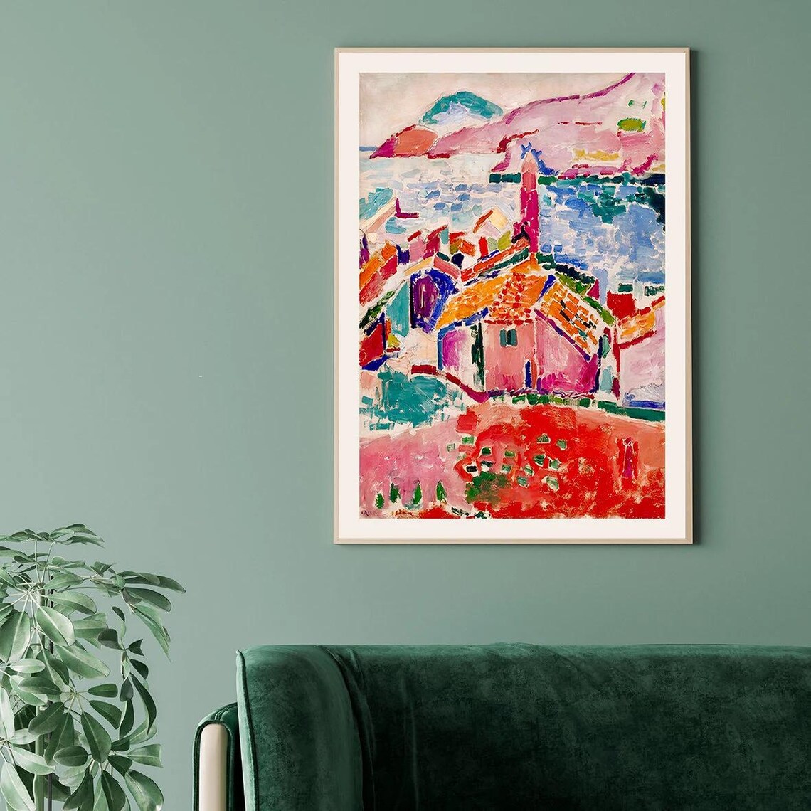 Henri Matisse The Roofs of Collioure Fauvist Harbor Village Poster - Image 4