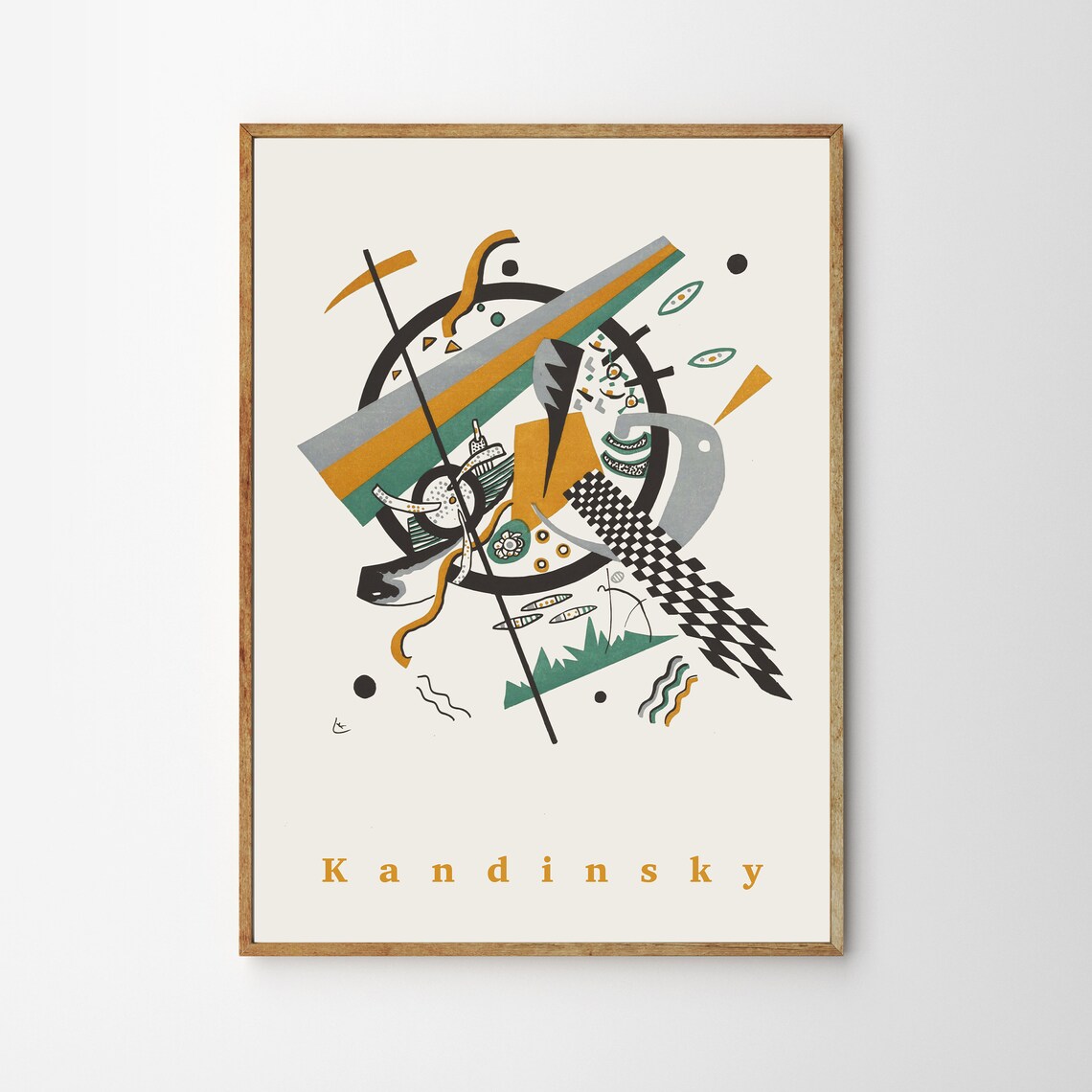 Kandinsky Small Worlds Abstract Art Poster - Image 4