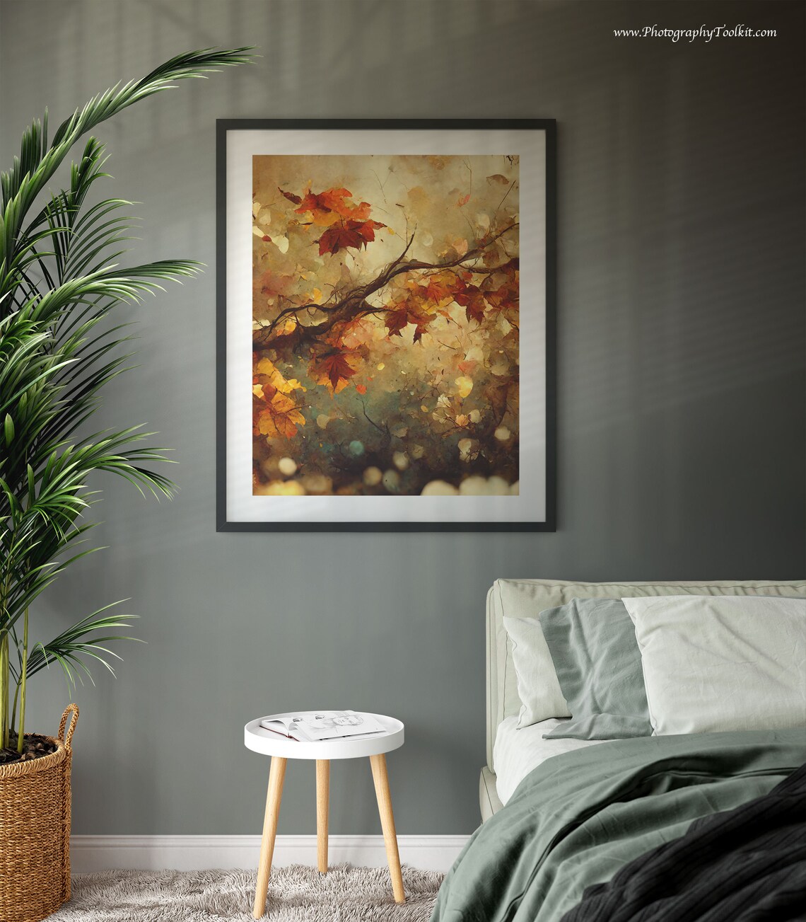 Autumn Landscape Fall Wall Decor Art Print - Image 3