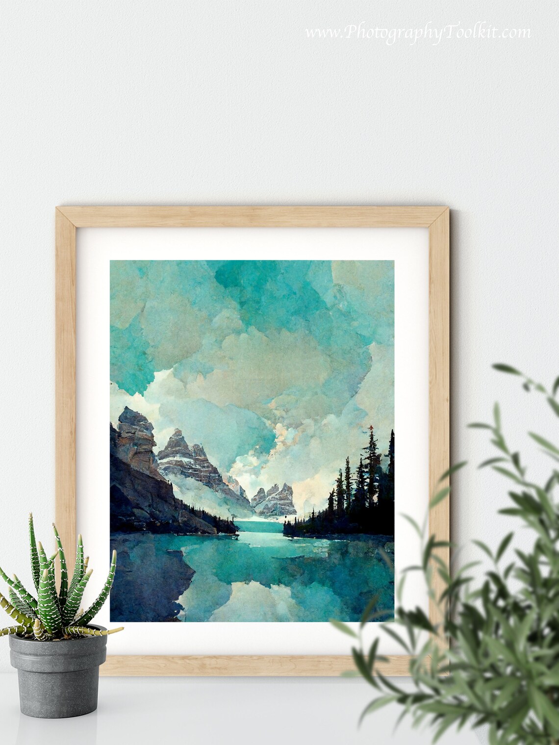 Moraine Lake Banff National Park Poster Print - Image 5
