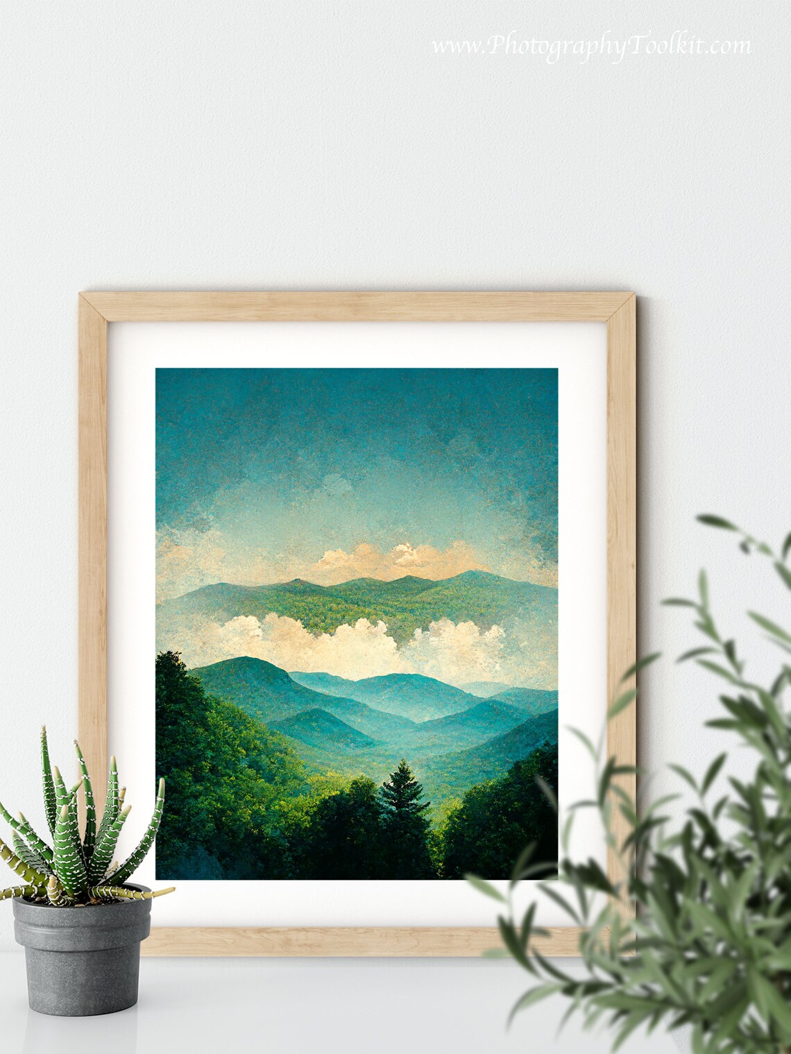 Blue Ridge Mountains Art Print, Blue Ridge Parkway - Image 5