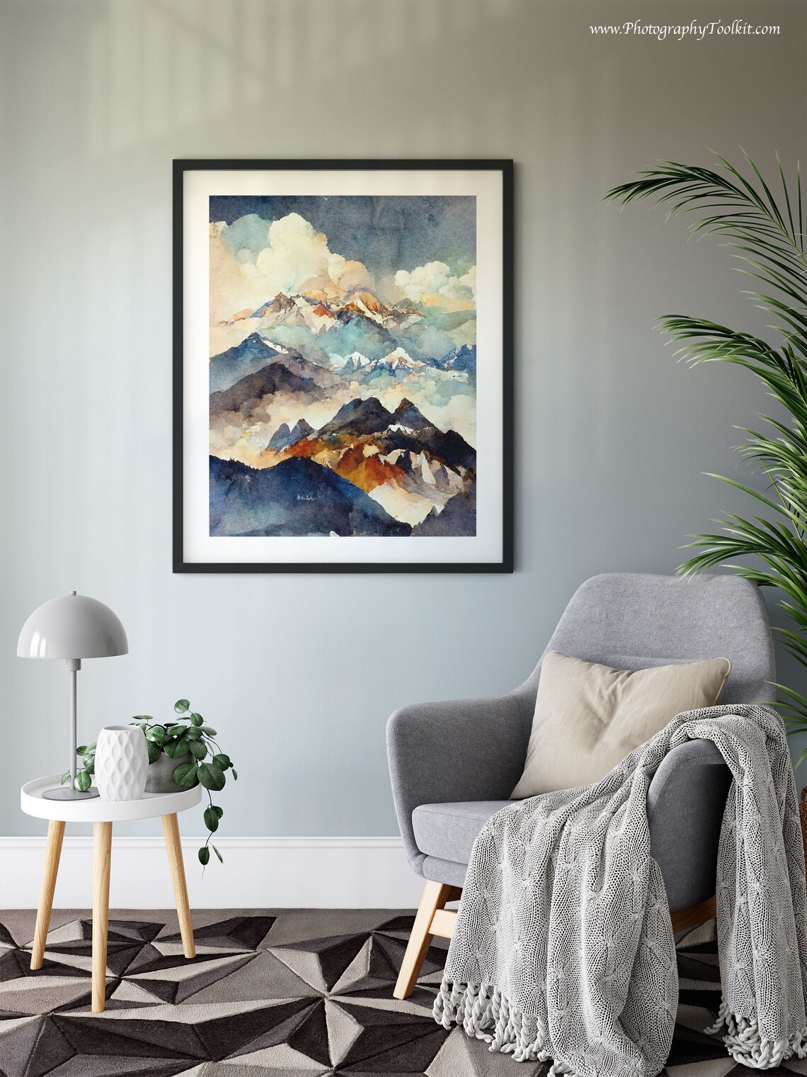 Rocky Mountains Canada Art Print, Rocky Mountain Landscape - Image 6