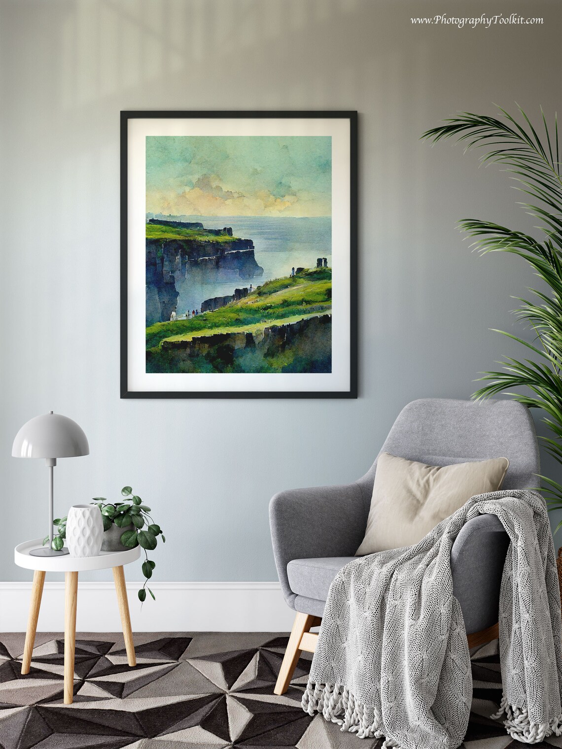 Cliffs Of Moher Travel Poster, Irish Landscape - Image 6