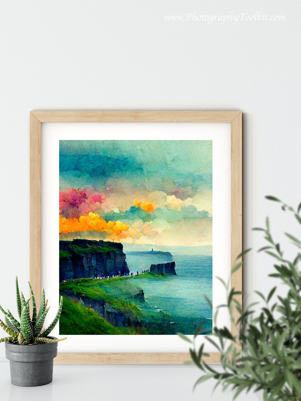 Cliffs Of Moher Travel Print, Irish Landscape - Image 5
