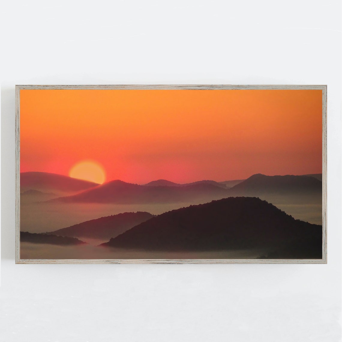 Sunrise Blue Ridge Mountains Art Print - Image 2