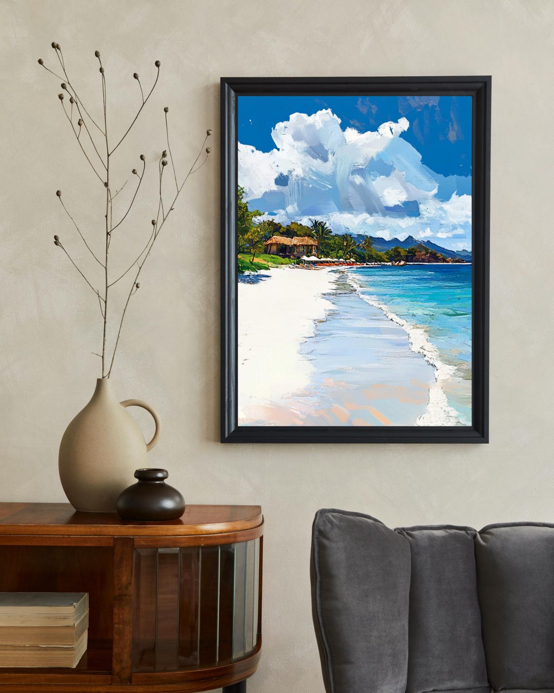 Nosy Ankao Travel Poster, Madagascar Tropical Beach - Image 2