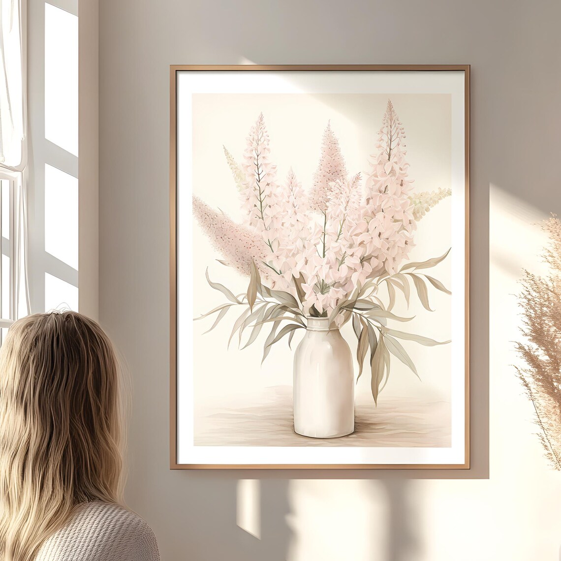 Vintage Botanical Flower Poster Print, Muted Floral Blossom - Image 4