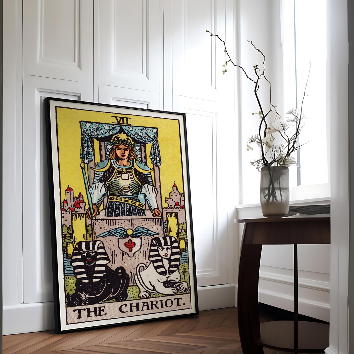 Tarot Cards Rider Waite, The Chariot Poster - Image 2