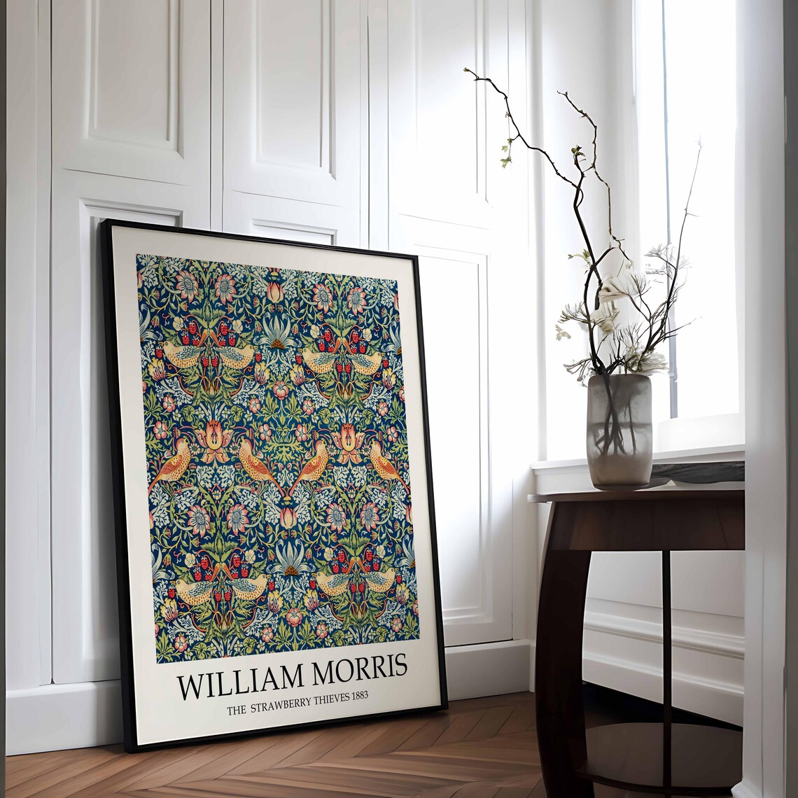 William Morris Vintage Floral Art Print, Botanical Pattern - Image 2