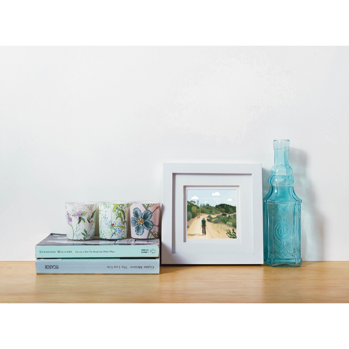 Nature Walk Hiking Scene, Daddy And Me Art Print - Image 2