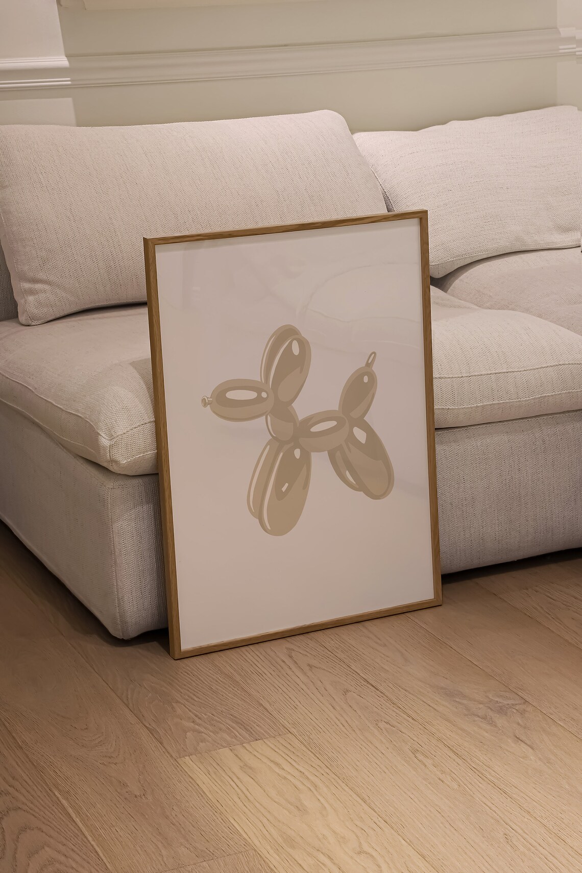 Balloon Dog Trendy Preppy Eclectic Wall Art Print - Image 3