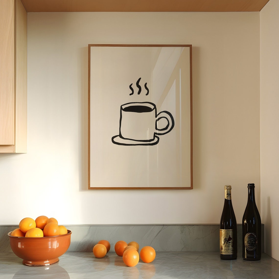 Kitchen Wall Art Coffee Bar Art Prints Kitchen Prints Trendy Poster Coffee Print Coffee Wall Art - Image 3