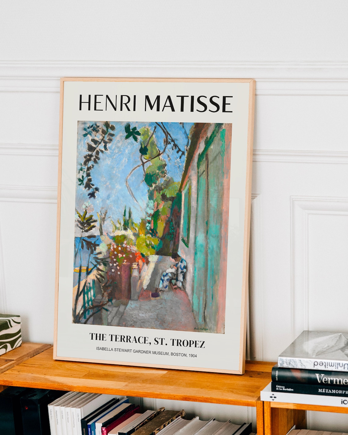 Henri Matisse The Terrace St Tropez 1904 Fauvist Color Poster - Image 3