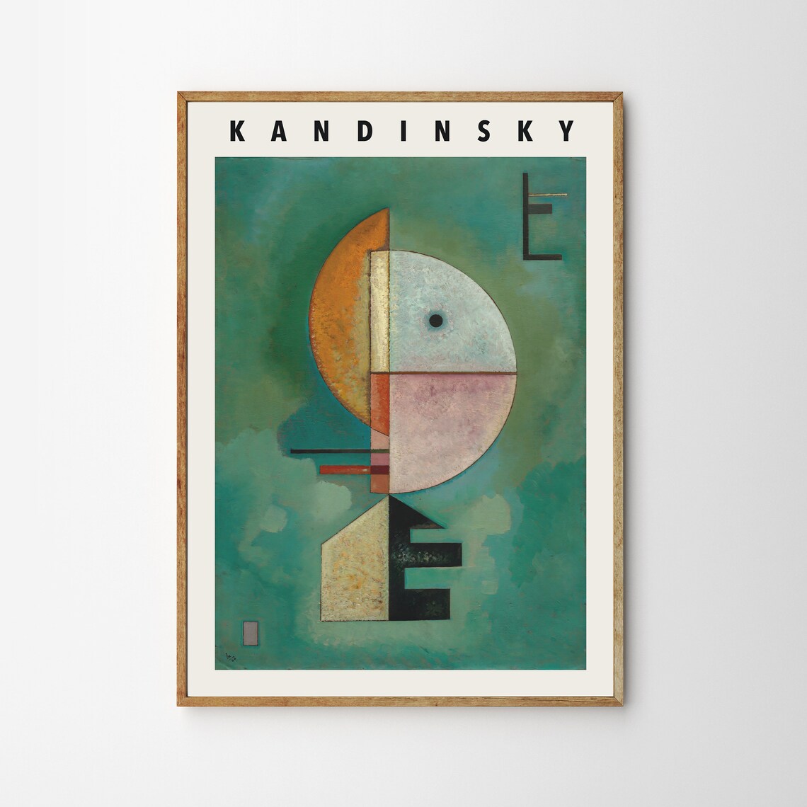 Kandinsky Upward Abstract Art Poster, Exhibition Print - Image 4